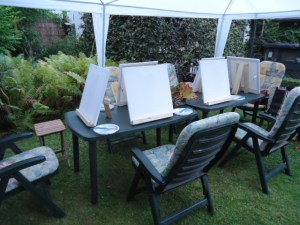 GSL schilderworksjop bij Els 31 augstus 2013 007