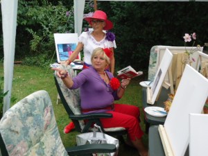GSL schilderworksjop bij Els 31 augstus 2013 012