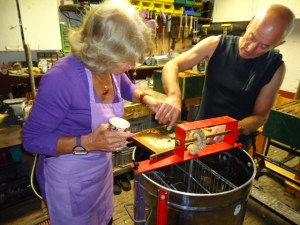 GSL schilderworksjop bij Els 31 augstus 2013 028